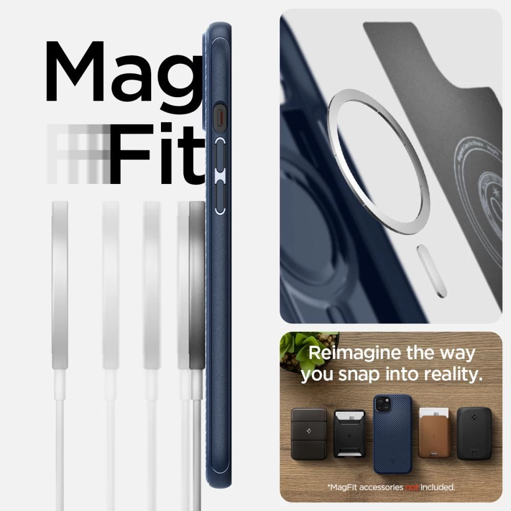 Apple iPhone 15 Plus ümbris must SPIGEN MAG ARMOR MAGSAFE
