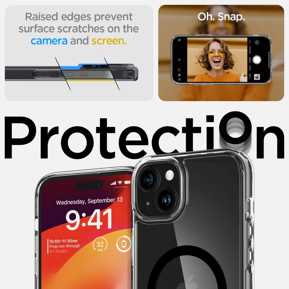 Apple iPhone 15 Plus ümbris must SPIGEN ULTRA HYBRID MAG MAGSAFE
