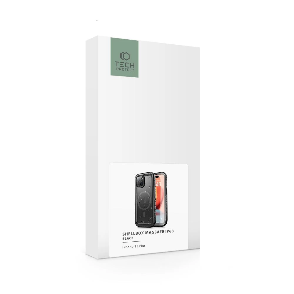 Apple iPhone 15 Plus ümbris must TECH-PROTECT SHELLBOX MAGSAFE IP68