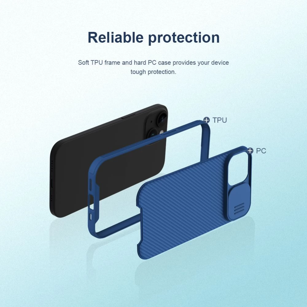 Apple iPhone 15 Plus ümbris roheline NILLKIN CAMSHIELD PRO