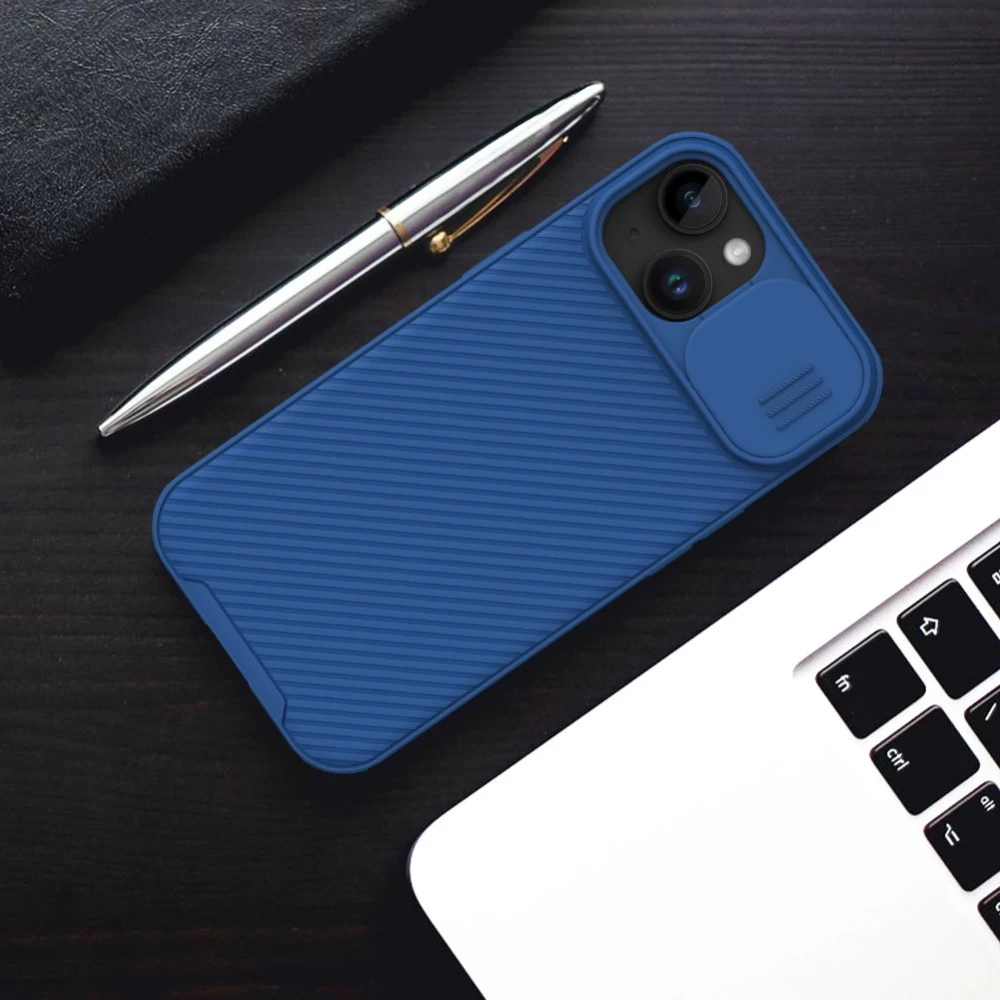 Apple iPhone 15 Plus ümbris roheline NILLKIN CAMSHIELD PRO