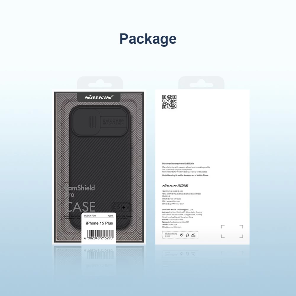 Apple iPhone 15 Plus ümbris roheline NILLKIN CAMSHIELD PRO