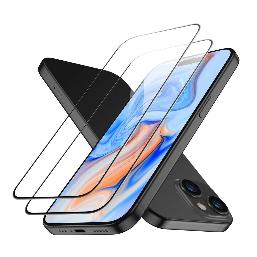Apple iPhone 15 Plus skärmskydd ESR TEMPERED GLASS 2-PACK
