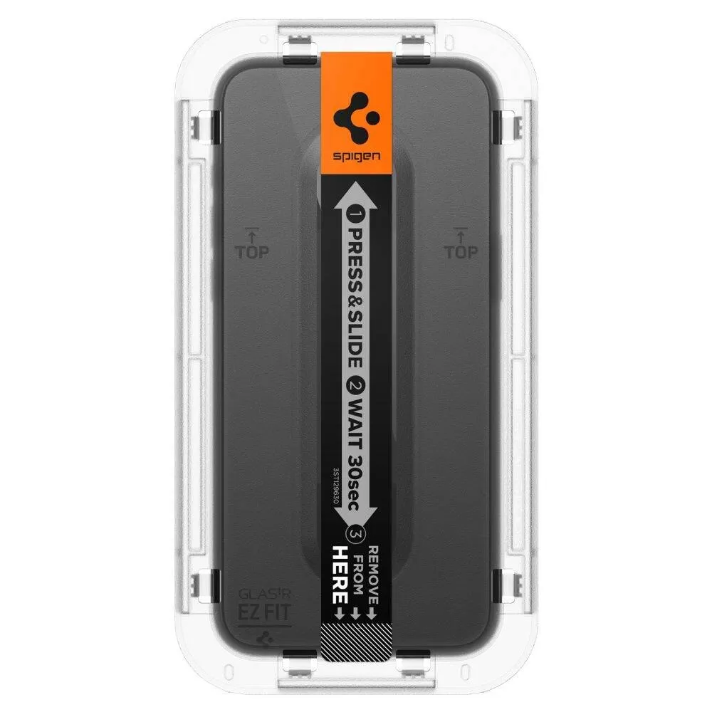 Apple iPhone 15 Plus skärmskydd SPIGEN GLAS.TR ”EZ FIT” FC 2-PACK