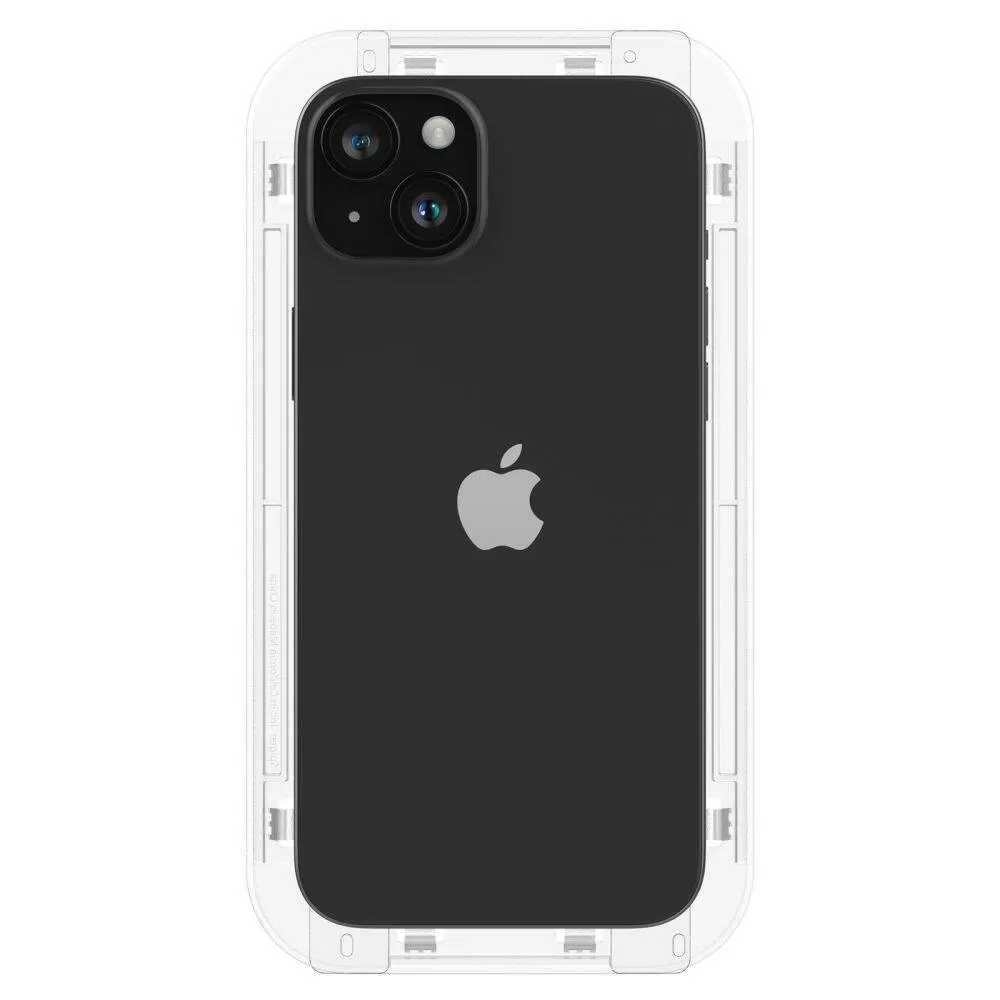 Apple iPhone 15 Plus skärmskydd SPIGEN GLAS.TR ”EZ FIT” FC 2-PACK
