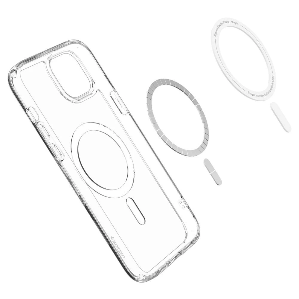 Apple iPhone 15 Plus ümbris valge SPIGEN ULTRA HYBRID MAG MAGSAFE