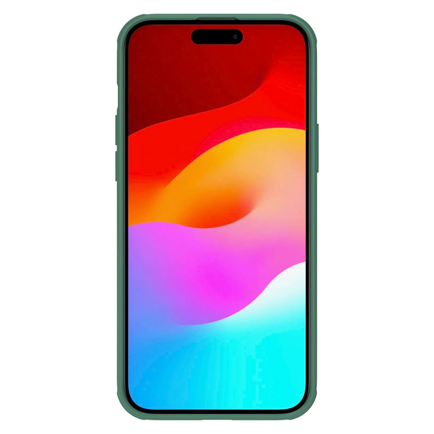 Apple iPhone 15 Plus dėklas žalia NILLKIN SUPER FROSTED SHIELD PRO MAGNETIC