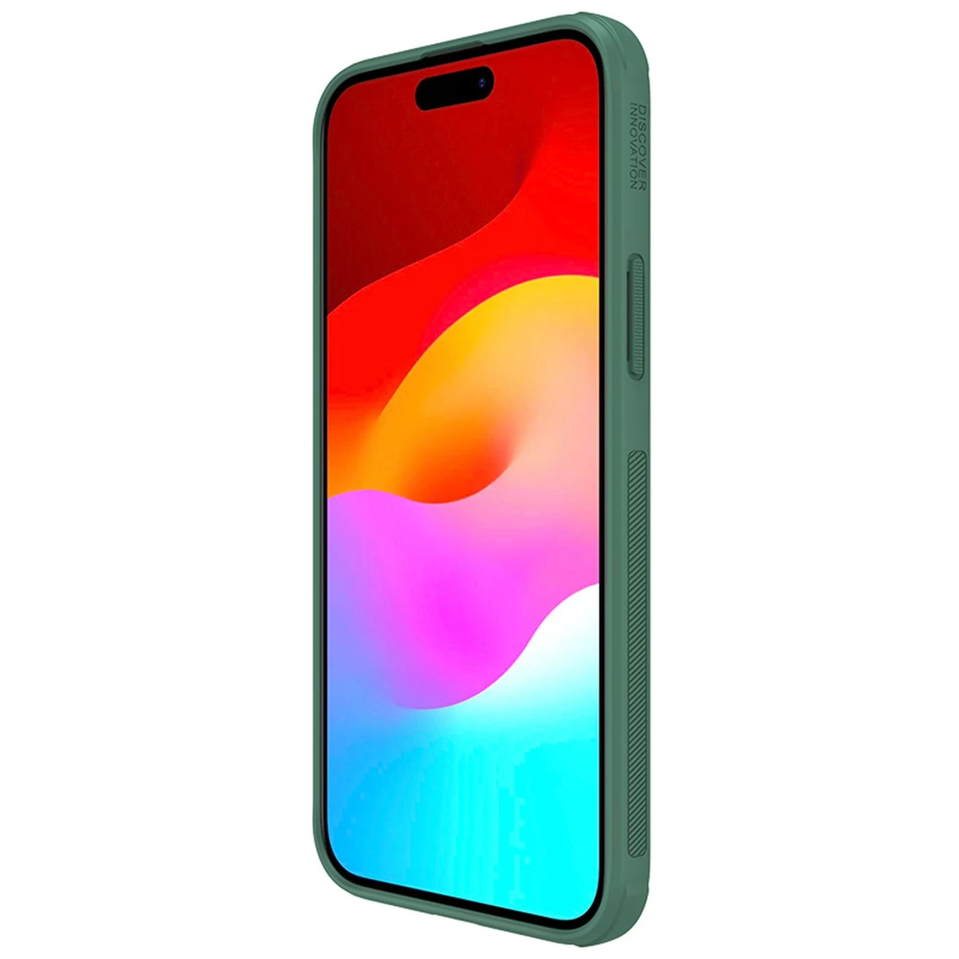 Apple iPhone 15 Plus ümbris roheline NILLKIN SUPER FROSTED SHIELD PRO