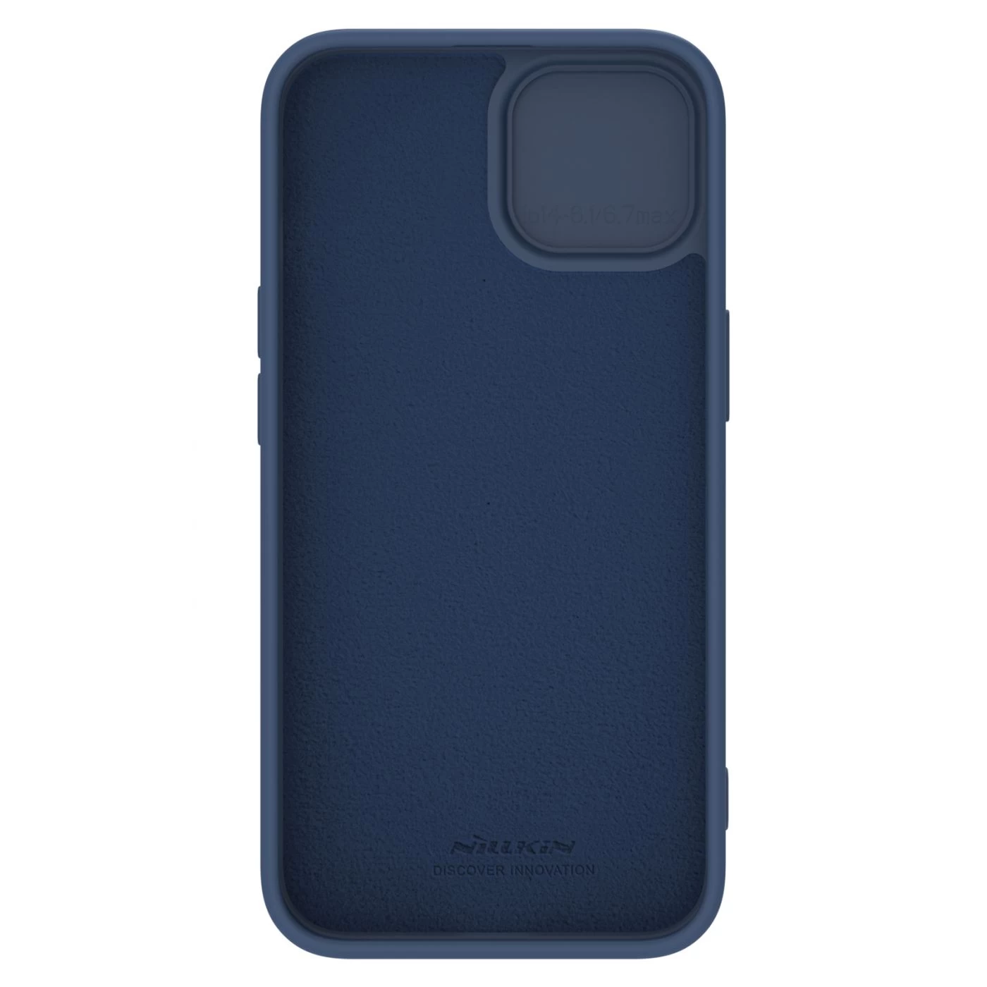 Apple iPhone 15 Plus ümbris sinine NILLKIN CAMSHIELD SILKY SILICON