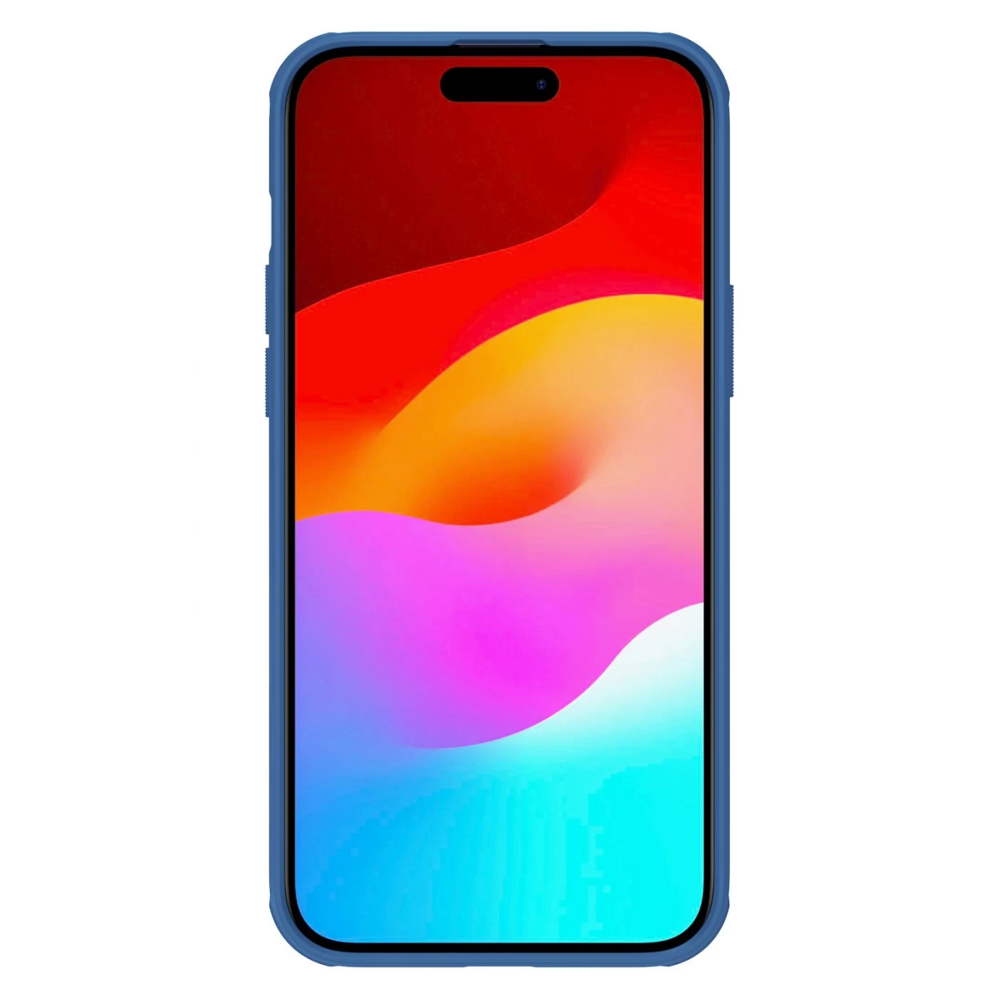 Apple iPhone 15 Plus dėklas mėlyna NILLKIN SUPER FROSTED SHIELD PRO MAGNETIC