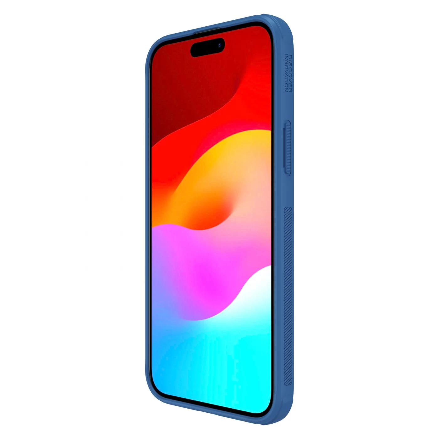 Apple iPhone 15 Plus dėklas mėlyna NILLKIN SUPER FROSTED SHIELD PRO MAGNETIC