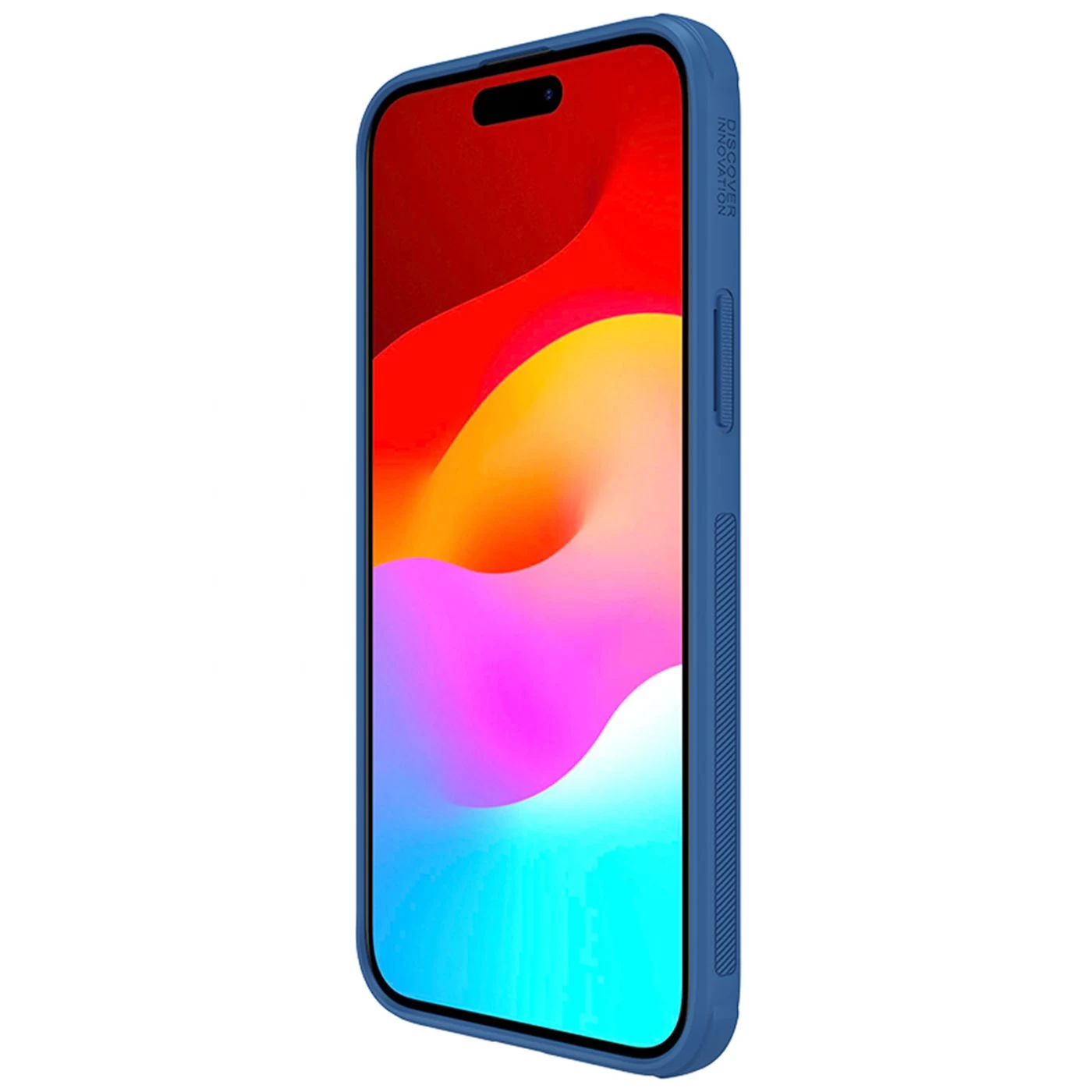 Apple iPhone 15 Plus ümbris sinine NILLKIN SUPER FROSTED SHIELD PRO