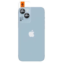 Apple iPhone 15 Plus apsauginis stiklas  SPIGEN OPTIK.TR EZ FIT CAMERA PROTECTOR (2-pack)