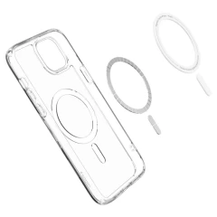 Apple iPhone 15 Plus ümbris valge SPIGEN ULTRA HYBRID MAG MAGSAFE