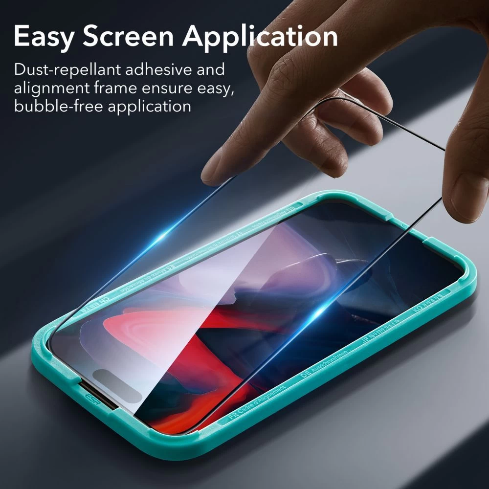 Apple iPhone 15 Pro Tempered glass  ESR TEMPERED GLASS 2-PACK