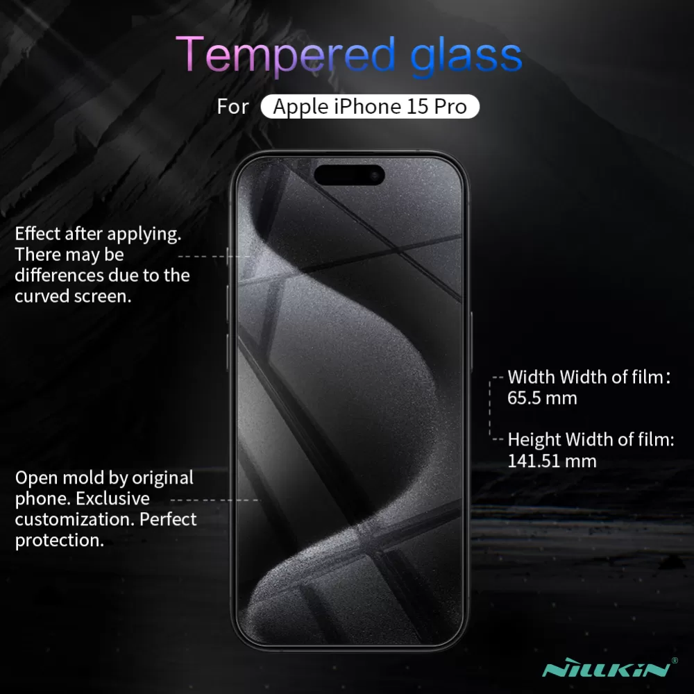 Apple iPhone 15 Pro Tempered glass  NILLKIN H+PRO