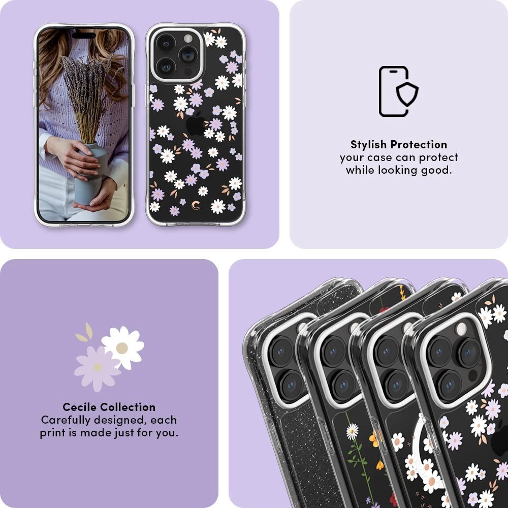 Apple iPhone 15 Pro case  SPIGEN CYRILL CECILE
