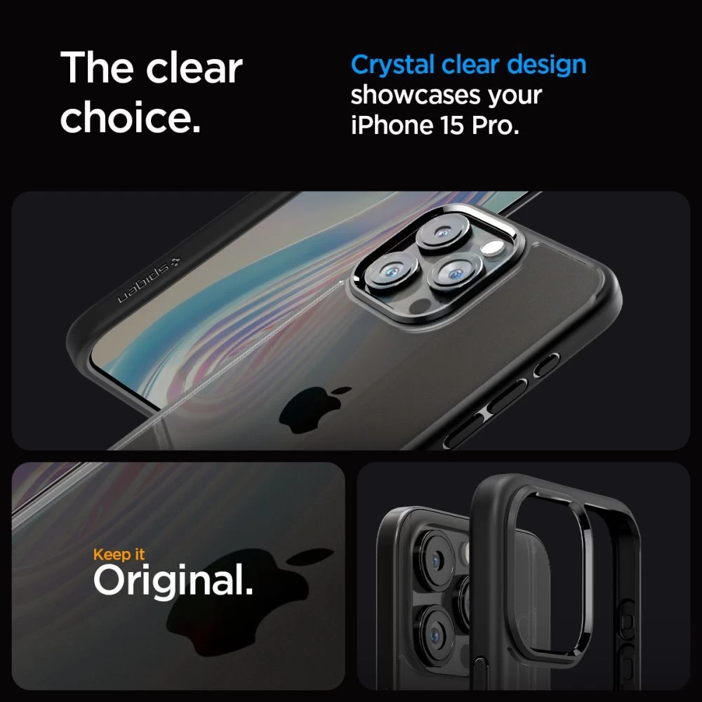 Apple iPhone 15 Pro case  SPIGEN ULTRA HYBRID