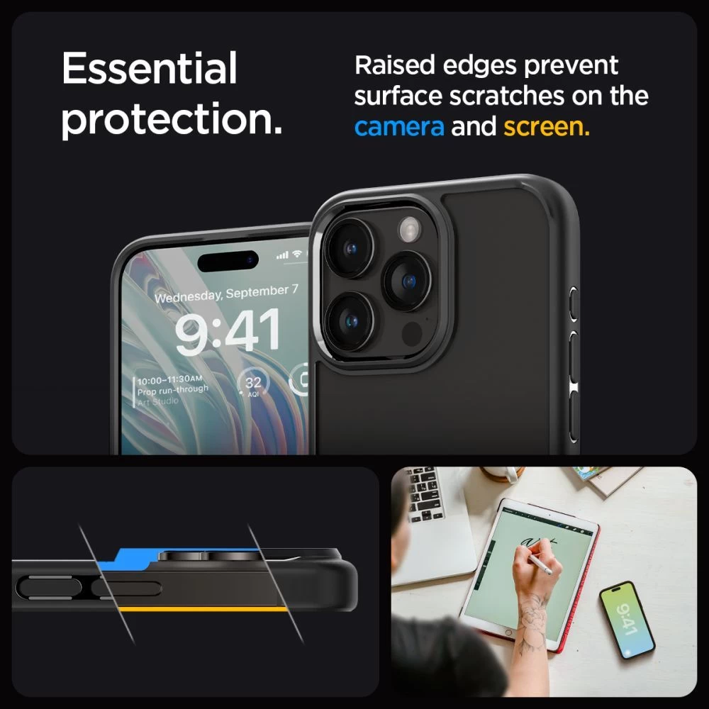 Apple iPhone 15 Pro case  SPIGEN ULTRA HYBRID