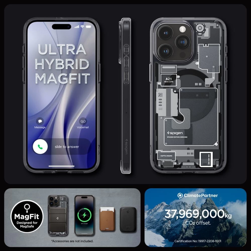 Apple iPhone 15 Pro case  SPIGEN ULTRA HYBRID MAG MAGSAFE