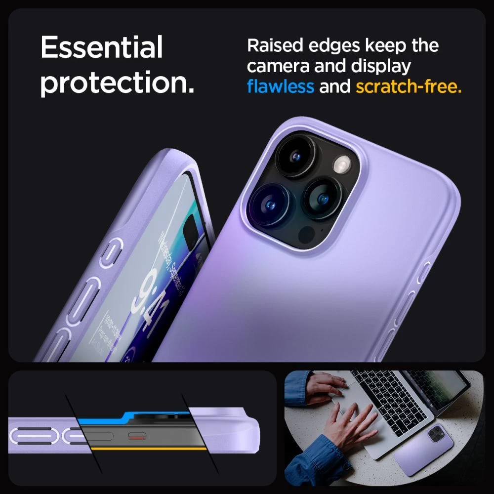 Apple iPhone 15 Pro suojakuori  SPIGEN THIN FIT