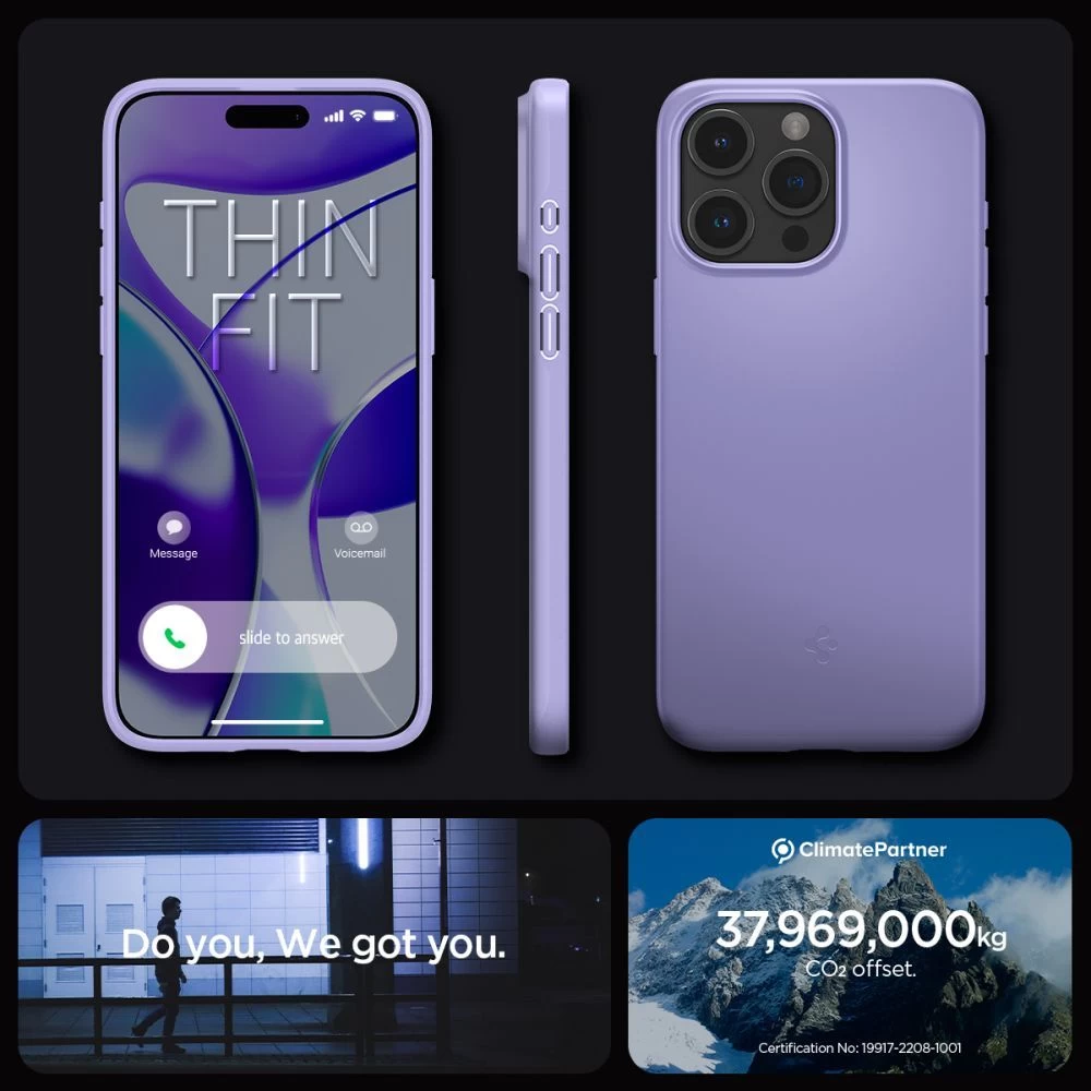 Apple iPhone 15 Pro suojakuori  SPIGEN THIN FIT
