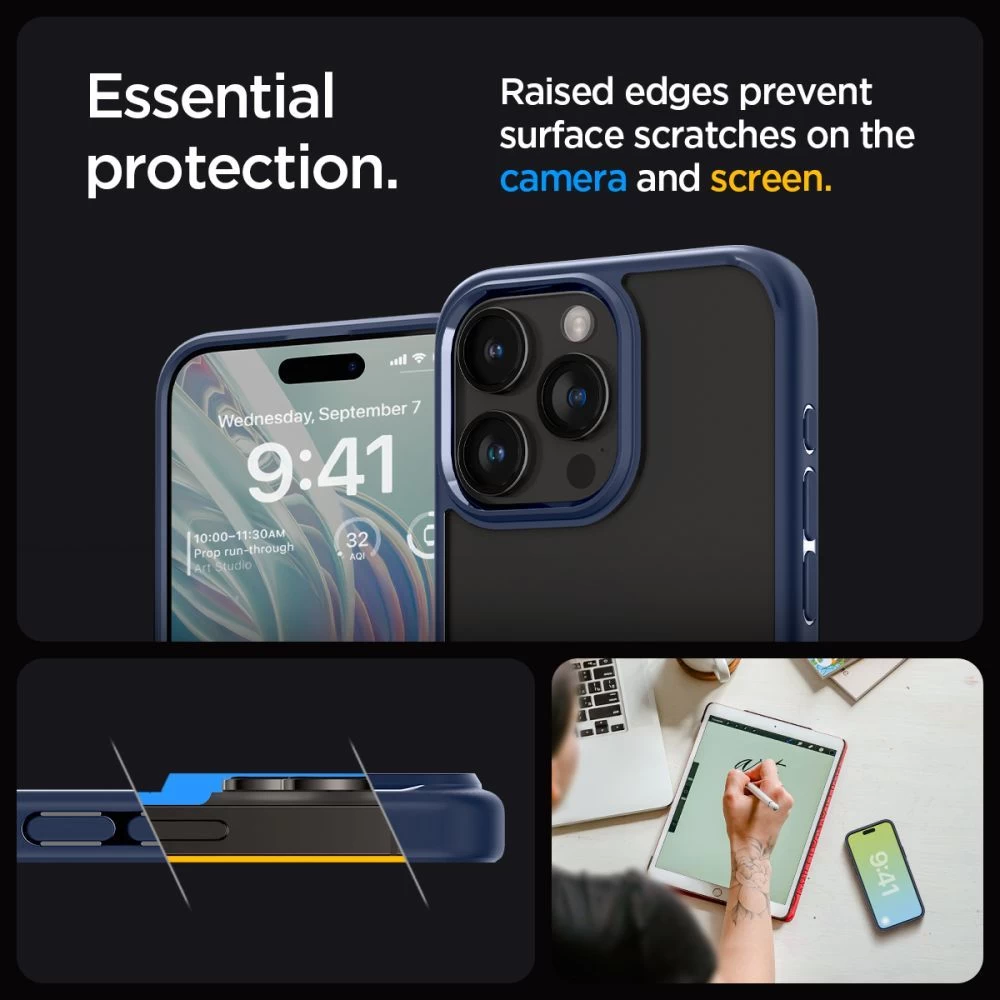 Apple iPhone 15 Pro case  SPIGEN ULTRA HYBRID