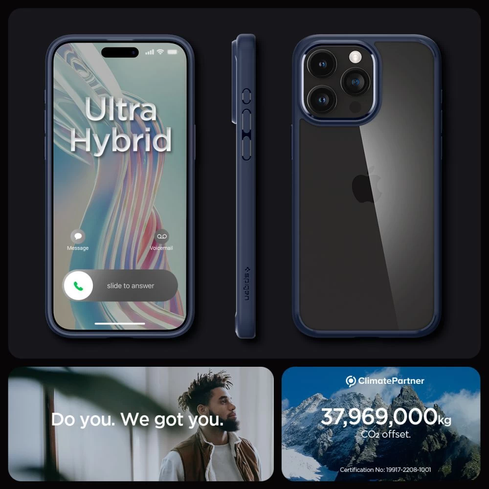 Apple iPhone 15 Pro case  SPIGEN ULTRA HYBRID