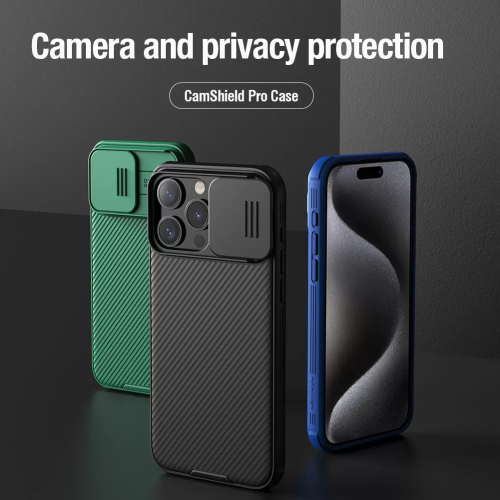 Apple iPhone 15 Pro case  NILLKIN CAMSHIELD PRO
