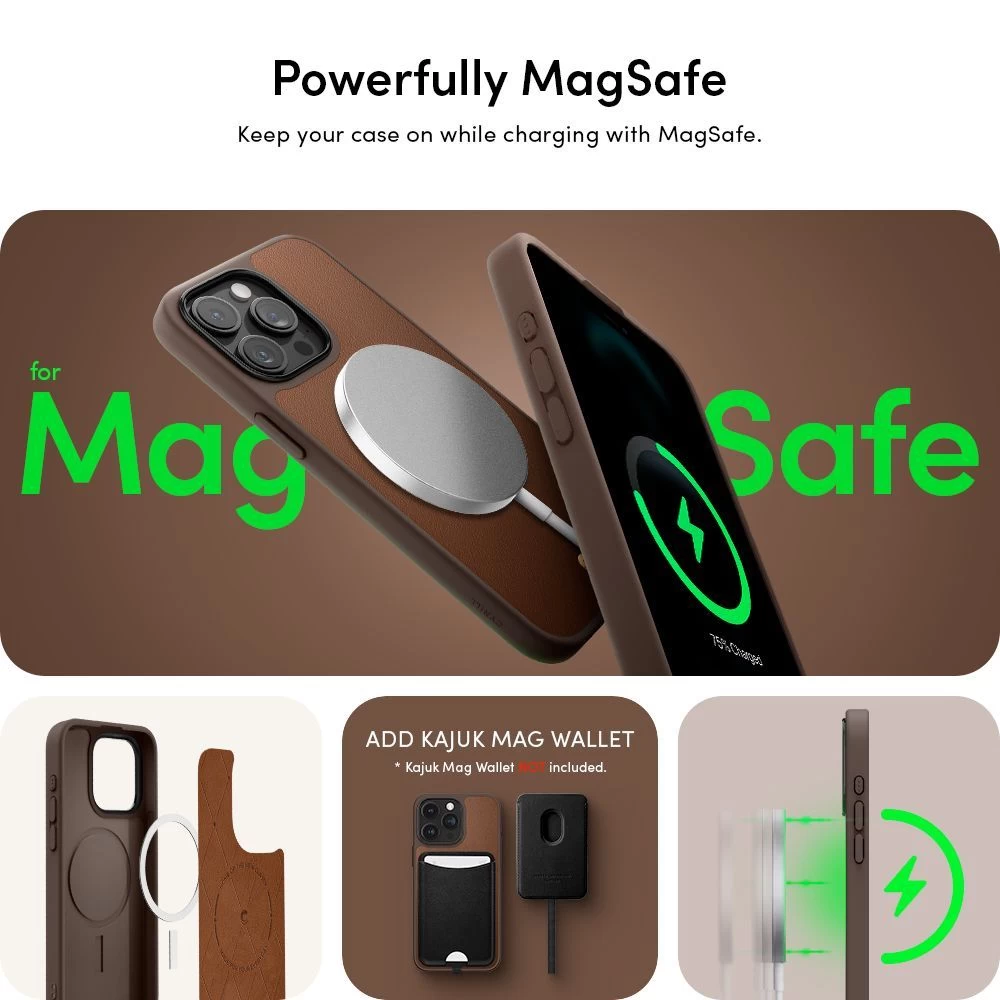 Apple iPhone 15 Pro чехол коричневый SPIGEN CYRILL KAJUK MAG MAGSAFE