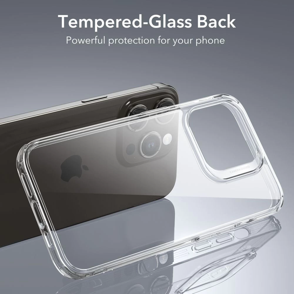 Apple iPhone 15 Pro case transparent ESR ICE SHIELD