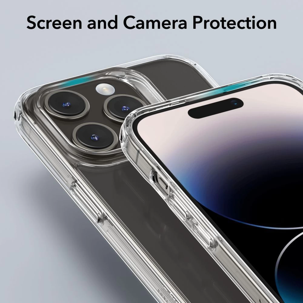 Apple iPhone 15 Pro case transparent ESR ICE SHIELD