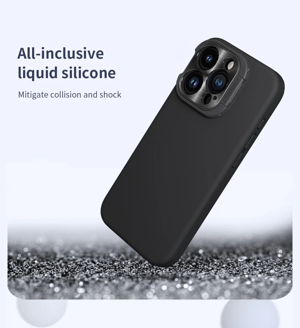 Apple iPhone 15 Pro case blue NILLKIN LENSWING MAGNETIC