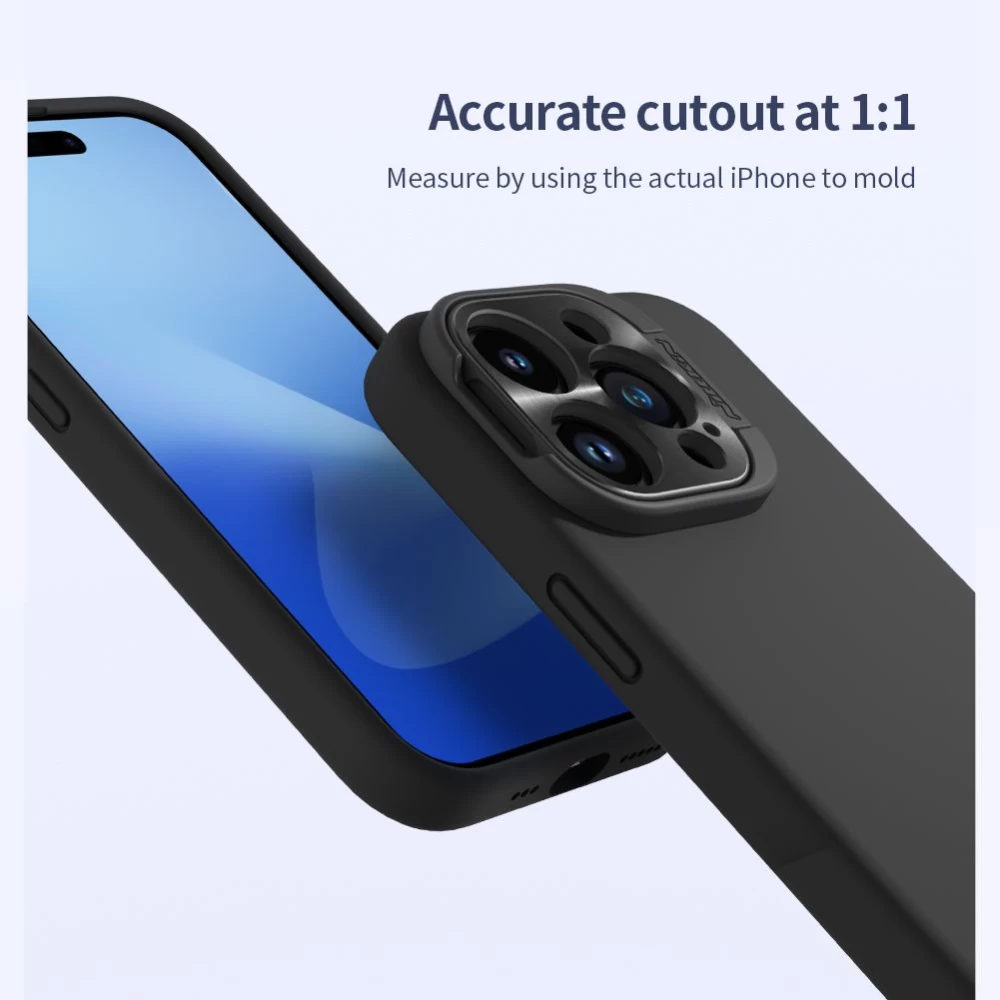 Apple iPhone 15 Pro case blue NILLKIN LENSWING MAGNETIC