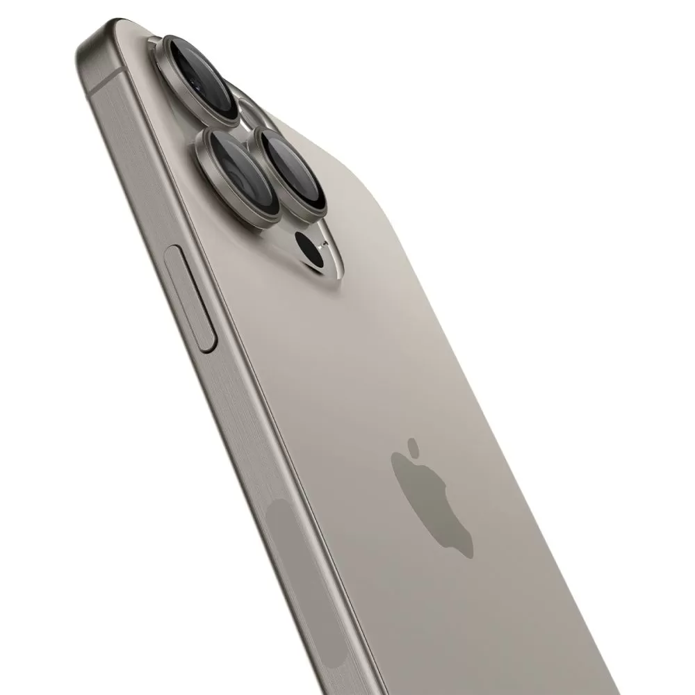 Apple iPhone 15 Pro kaitseklaas SPIGEN OPTIK.TR ”EZ FIT” CAMERA PROTECTOR 2-PACK