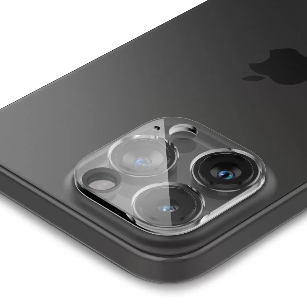 Apple iPhone 15 Pro apsauginis stiklas SPIGEN OPTIK.TR CAMERA PROTECTOR 2-PACK