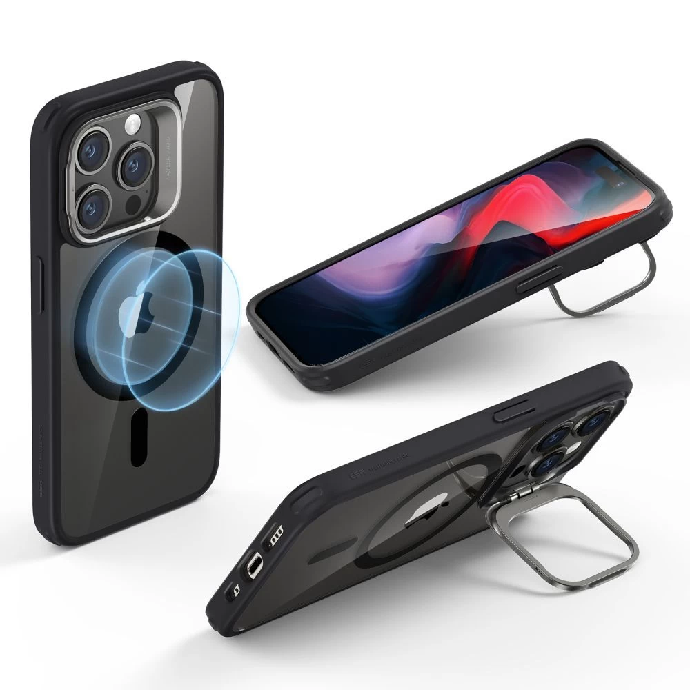Apple iPhone 15 Pro case ESR CLASSIC KICKSTAND HALOLOCK MAGSAFE