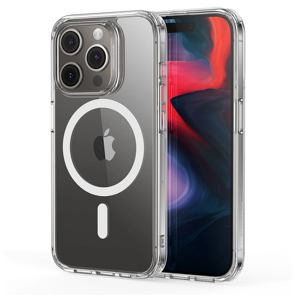 Apple iPhone 15 Pro case transparent ESR CLASSIC HYBRID HALOLOCK MAGSAFE
