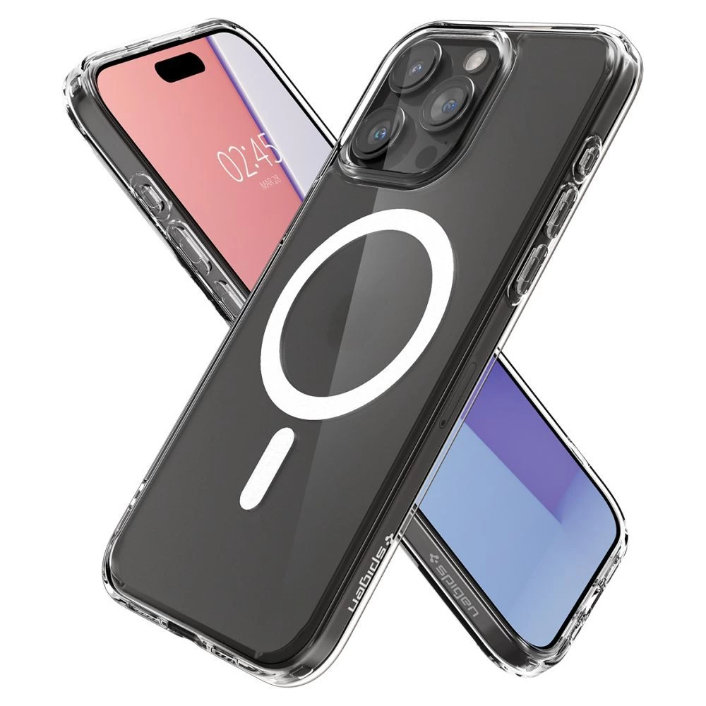 Apple iPhone 15 Pro case transparent SPIGEN ULTRA HYBRID MAG MAGSAFE