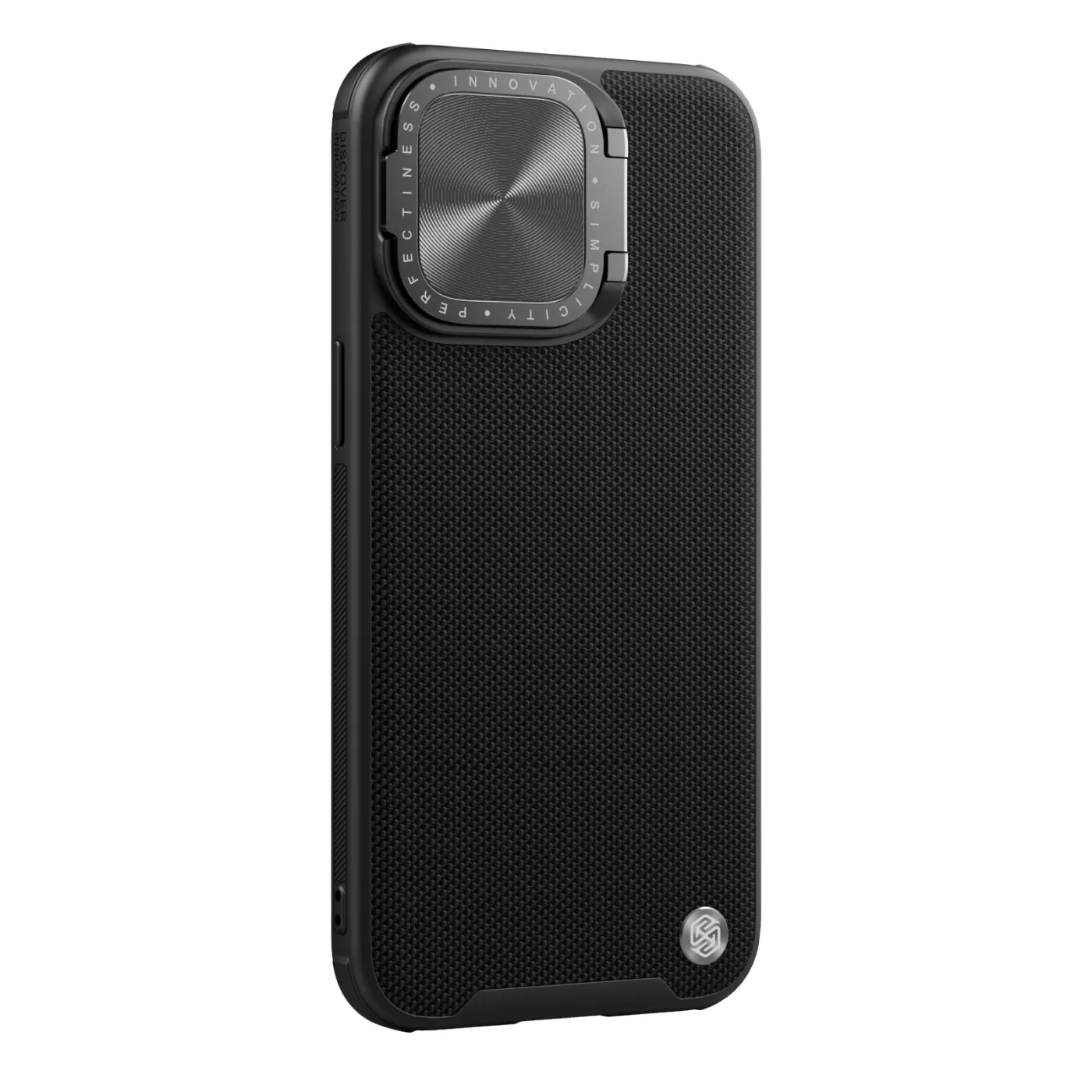 Apple iPhone 15 Pro case black NILLKIN TEXTURED PROP