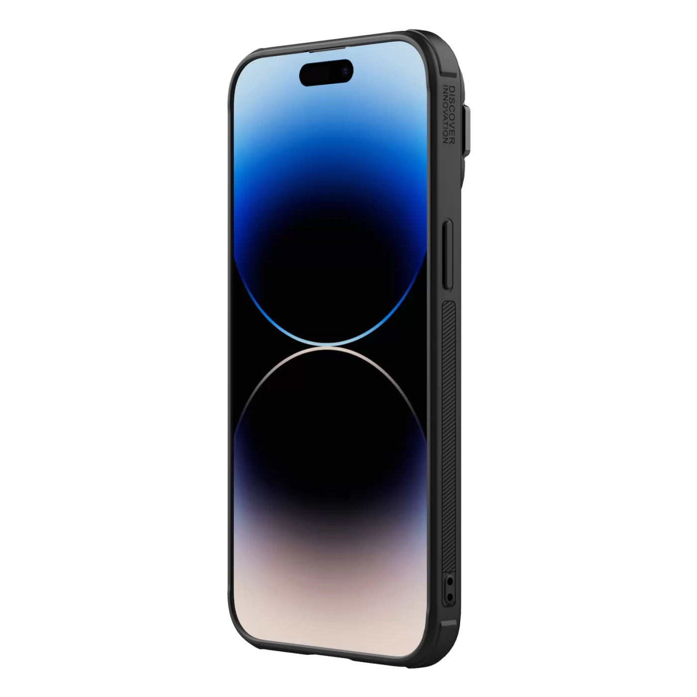 Apple iPhone 15 Pro case black NILLKIN TEXTURED PROP
