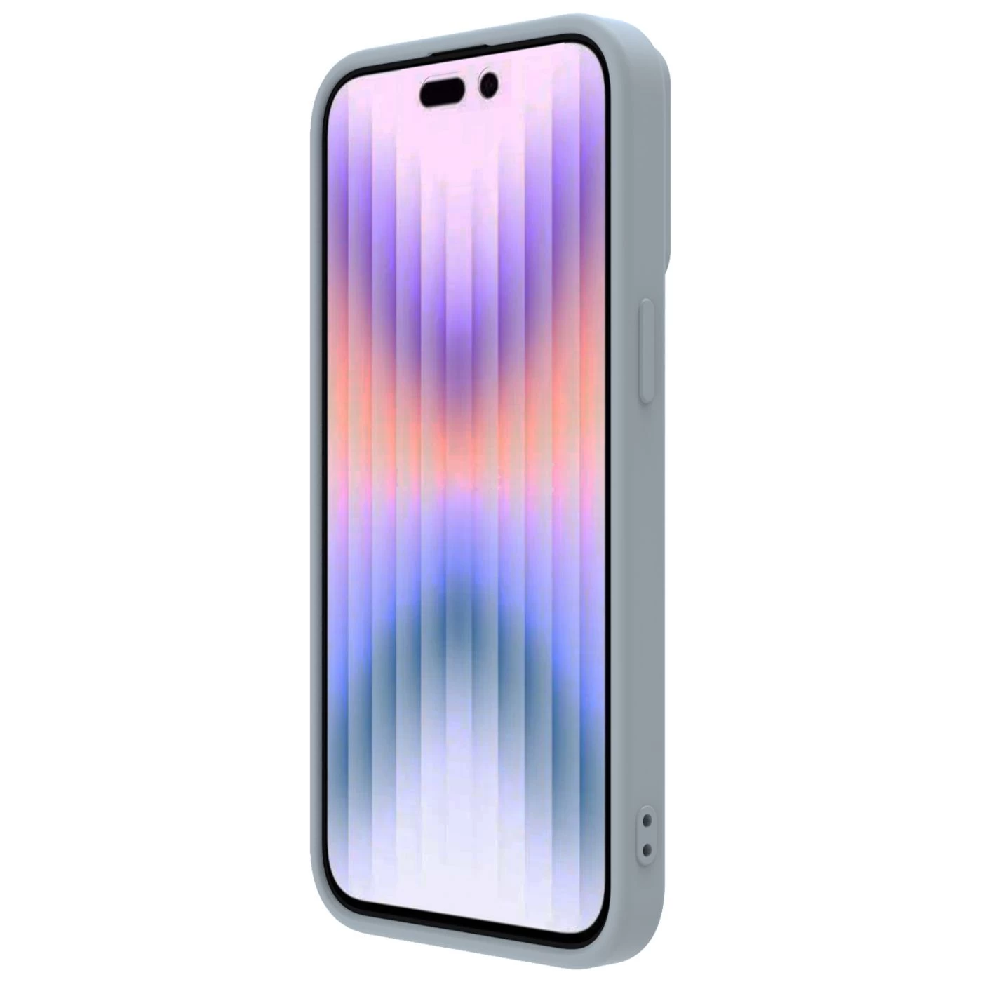Apple iPhone 15 Pro skal grå NILLKIN CAMSHIELD SILKY SILICON