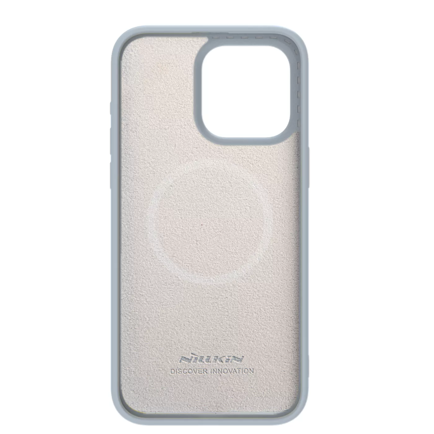 Apple iPhone 15 Pro case gray NILLKIN CAMSHIELD SILKY MAGNETIC SILICON