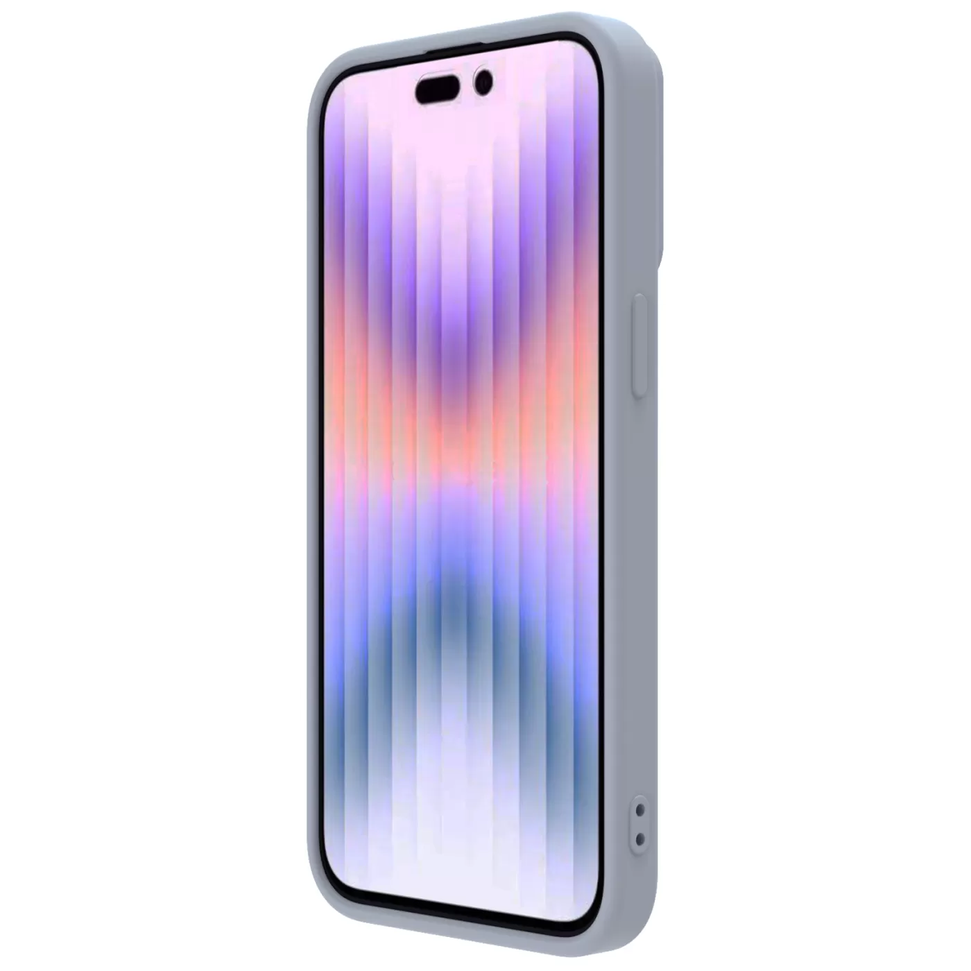 Apple iPhone 15 Pro case gray NILLKIN CAMSHIELD SILKY MAGNETIC SILICON