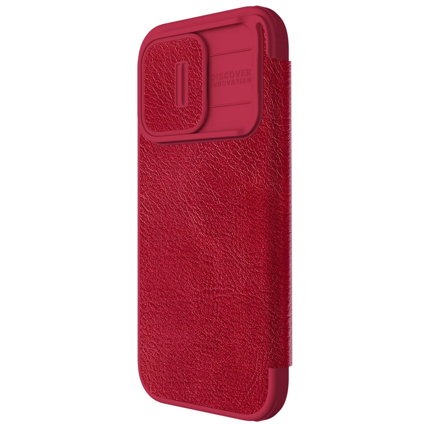 Apple iPhone 15 Pro case red NILLKIN QIN PRO LEATHER
