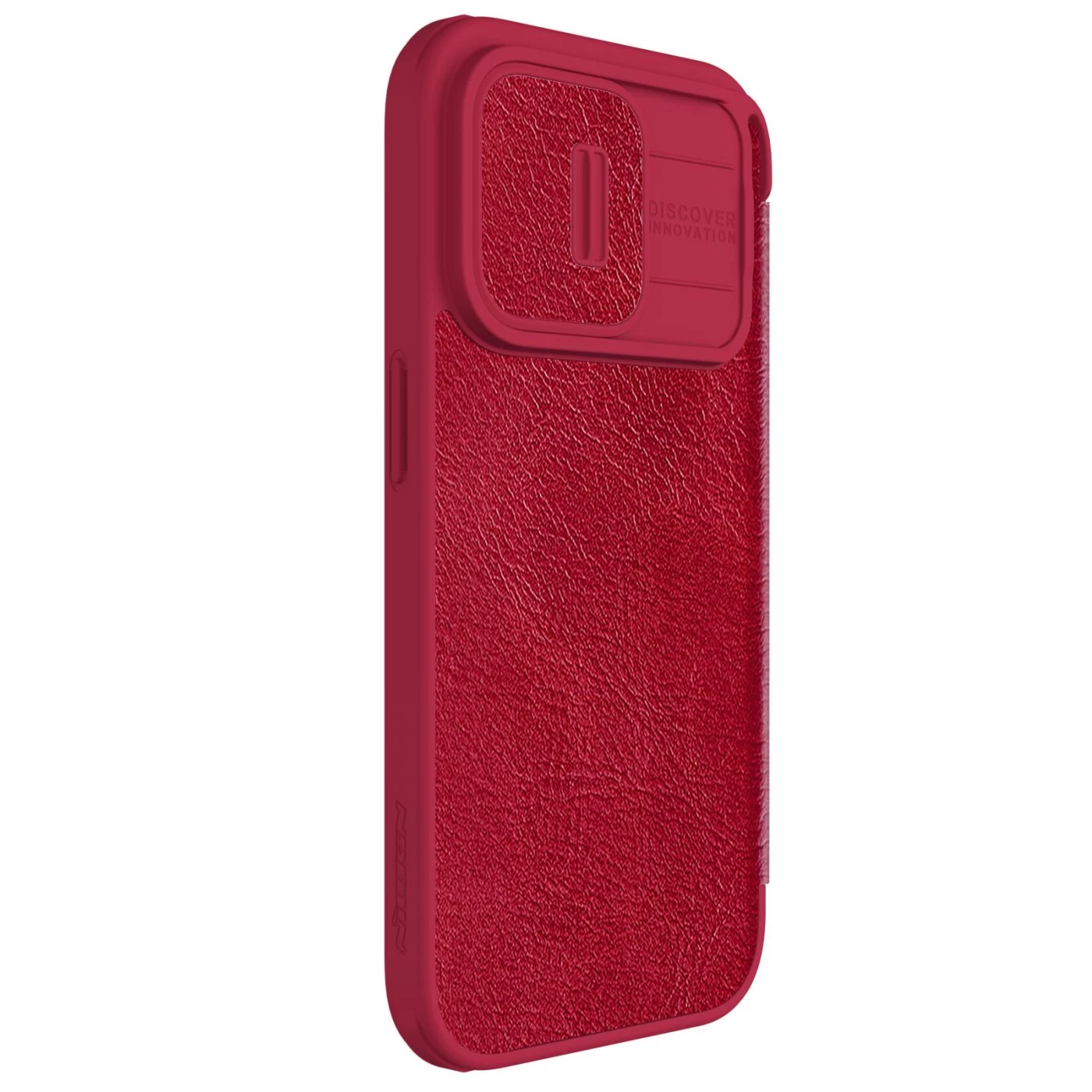 Apple iPhone 15 Pro case red NILLKIN QIN PRO LEATHER