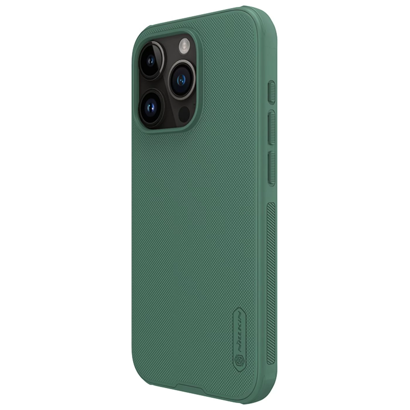 Apple iPhone 15 Pro case green NILLKIN SUPER FROSTED SHIELD PRO