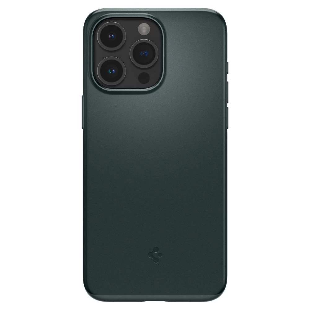 Apple iPhone 15 Pro suojakuori vihreä SPIGEN THIN FIT