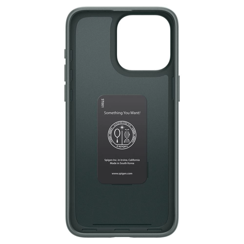 Apple iPhone 15 Pro suojakuori vihreä SPIGEN THIN FIT
