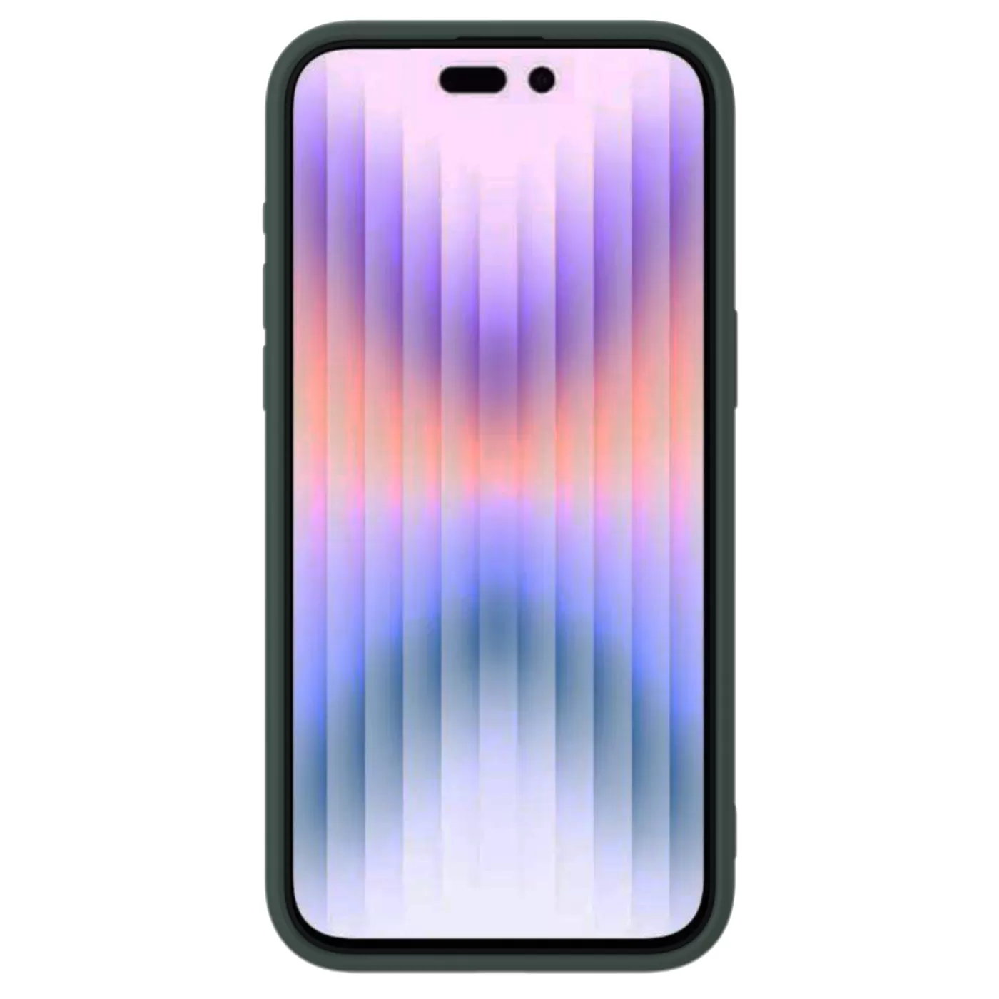 Apple iPhone 15 Pro case green NILLKIN CAMSHIELD SILKY MAGNETIC SILICON